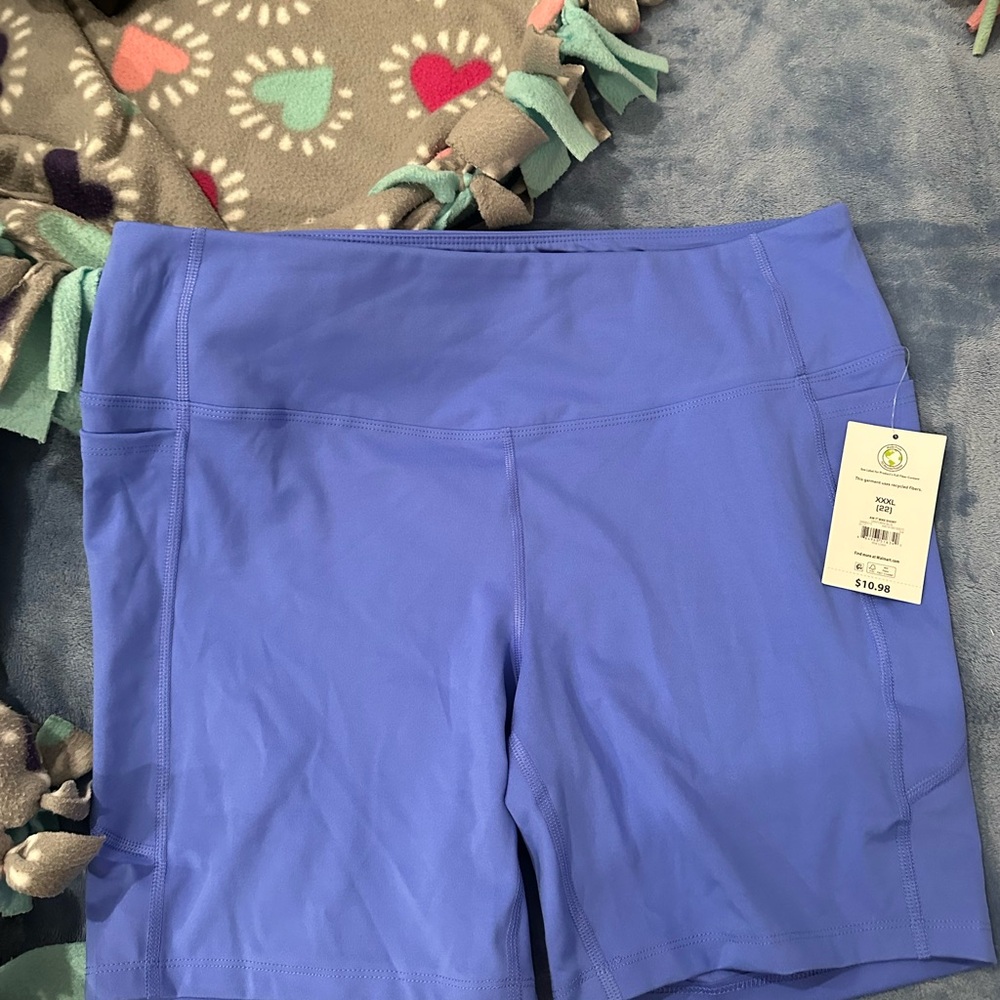 Athletic Works Women's Vibrant Blue Shorts